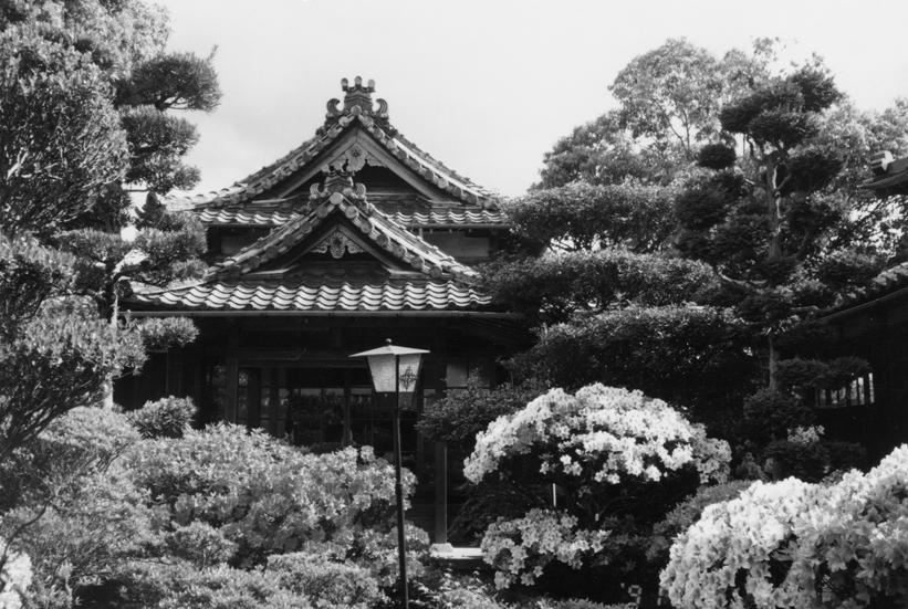 改築前の旧教祖殿の写真